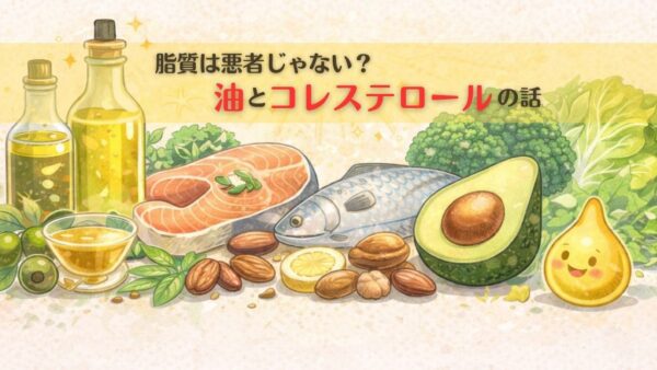 脂質は悪者じゃない？油とコレステロールの話